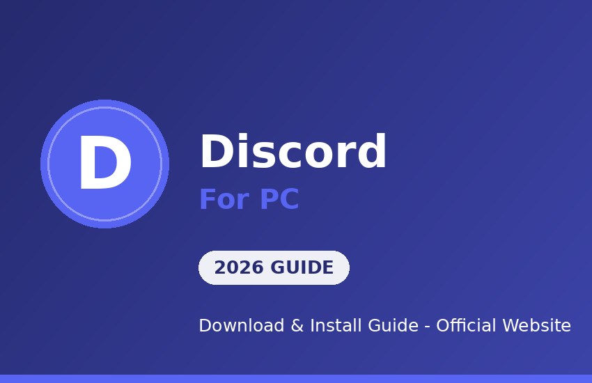 Discord for PC download and install on Windows