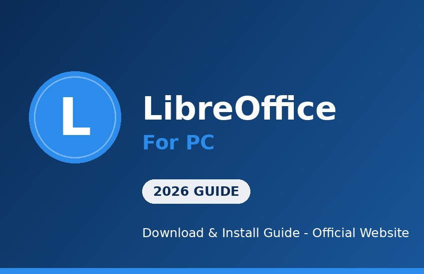 LibreOffice for PC download and install on Windows 11