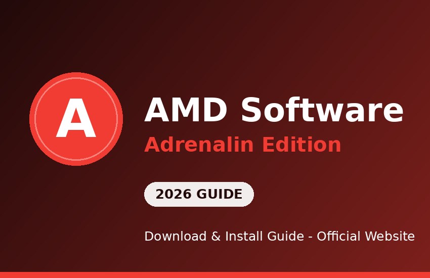 AMD Software for PC download and install on Windows