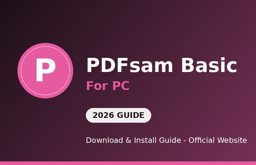 PDFsam Basic for PC download and install on Windows