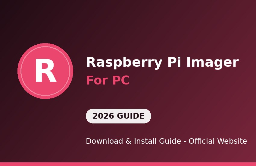 Raspberry Pi Imager for PC download and install on Windows