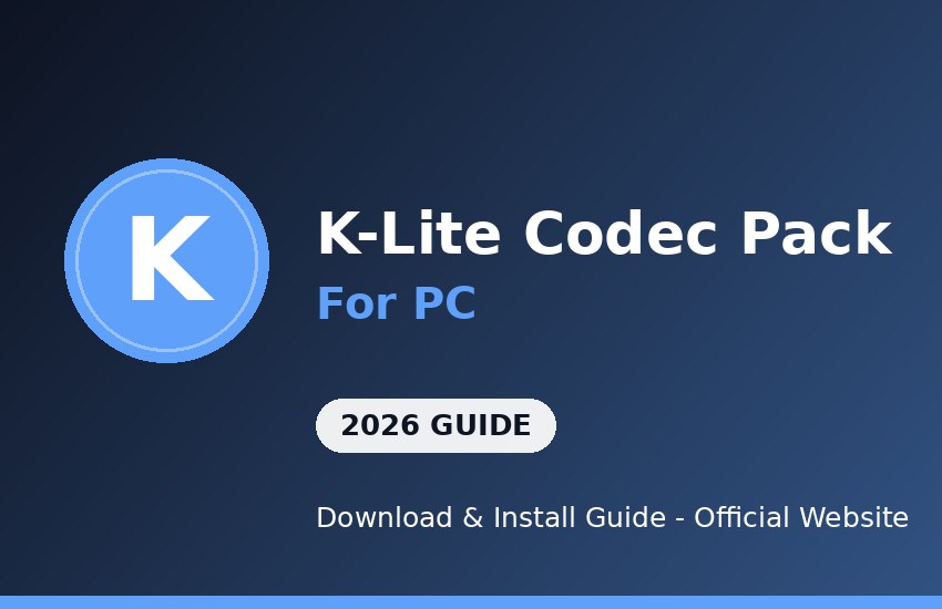 K-Lite Codec Pack for PC download and install on Windows