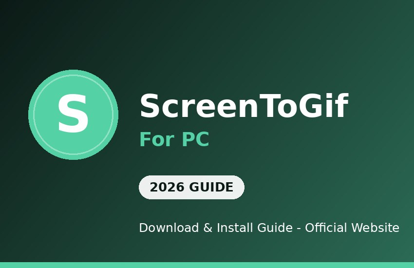 ScreenToGif for PC download and install on Windows