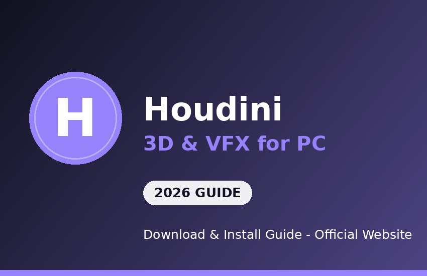 Houdini for PC download and install on Windows
