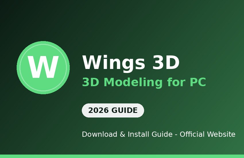 Wings 3D for PC download and install on Windows