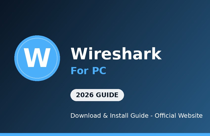 Wireshark for PC download and install on Windows
