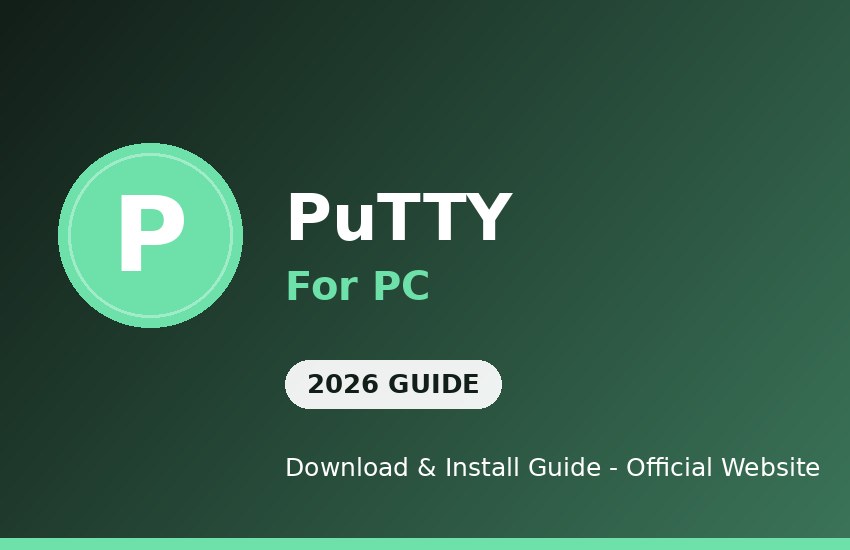 PuTTY for PC download and install on Windows