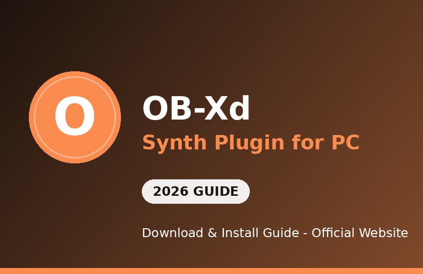 OB-Xd for PC download and install on Windows