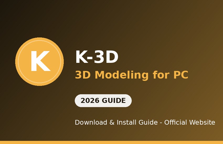 K-3D for PC download and install on Windows