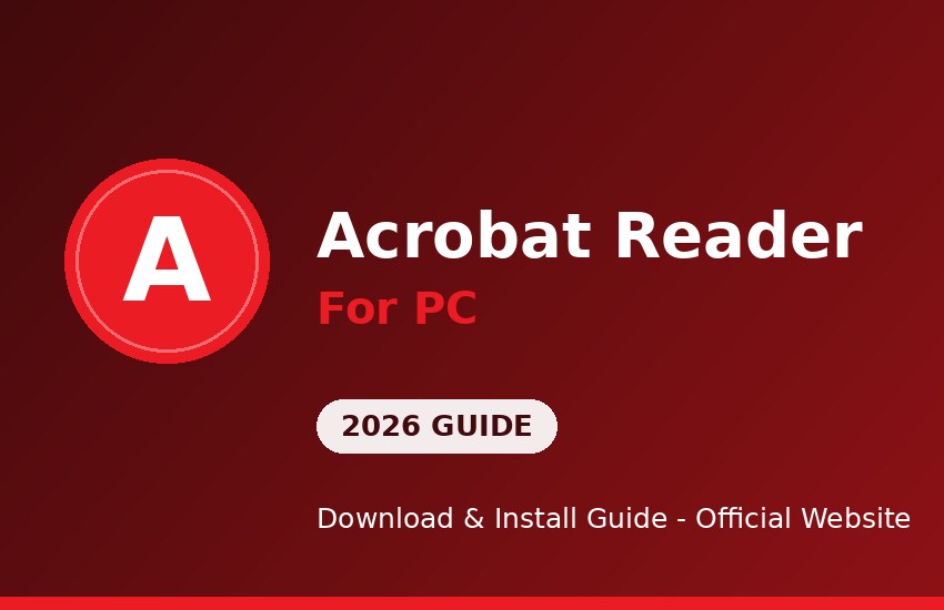 Adobe Acrobat Reader for PC download and install on Windows 11