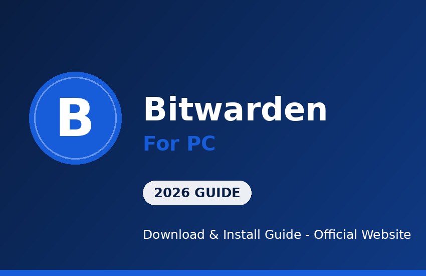 Bitwarden for PC download and install on Windows