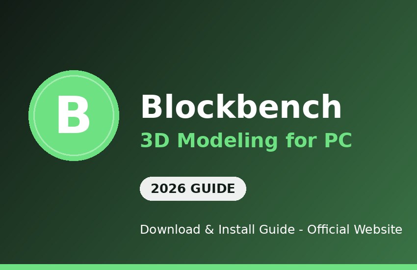 Blockbench for PC download and install on Windows