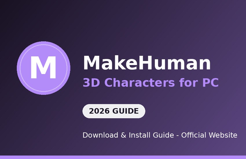 MakeHuman for PC download and install on Windows