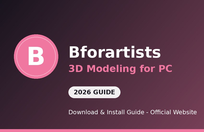 Bforartists for PC download and install on Windows