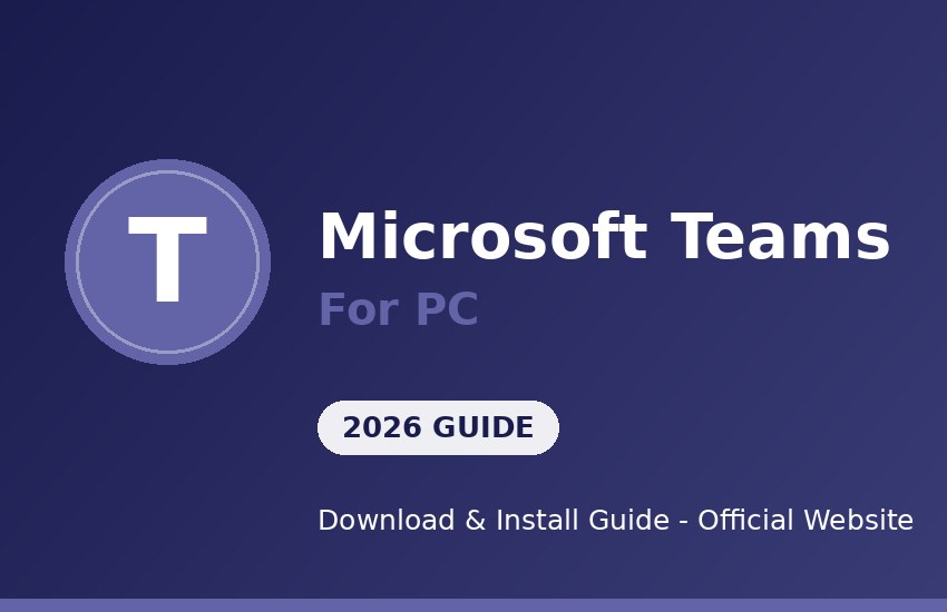 Microsoft Teams for PC download and install on Windows