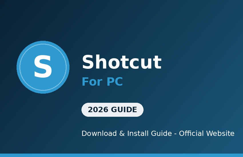 Shotcut for PC download and install on Windows