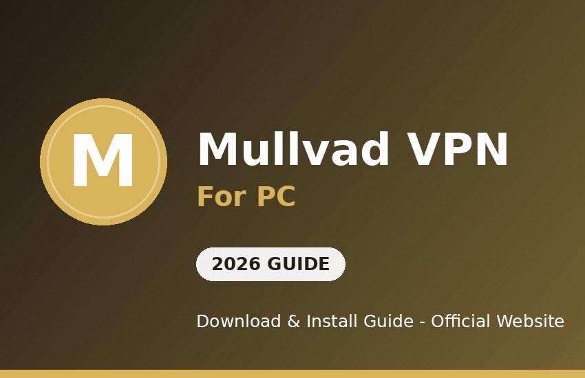 Mullvad VPN for PC download and install on Windows