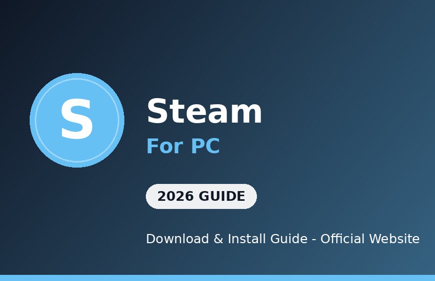 Steam for PC download and install on Windows