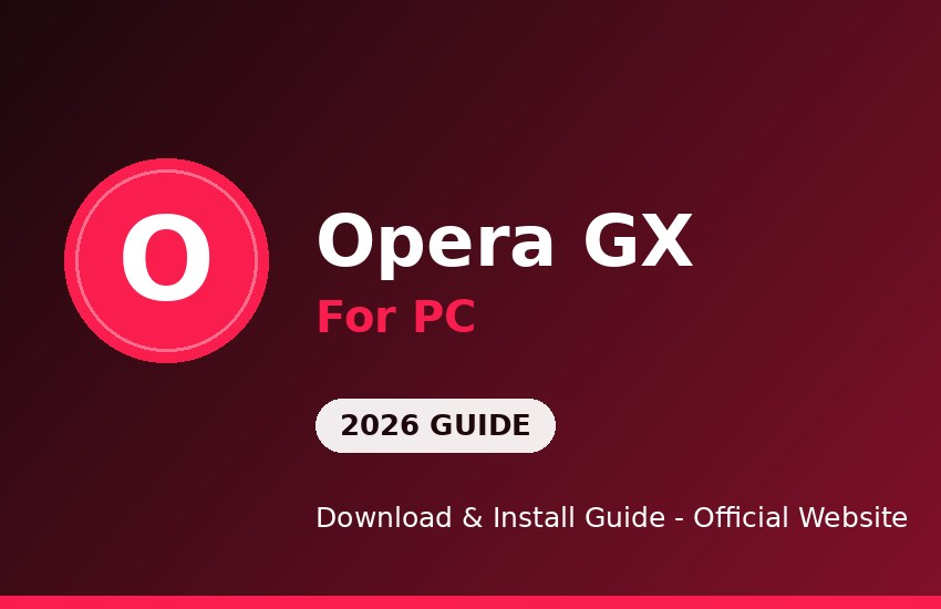 Opera GX for PC download and install on Windows