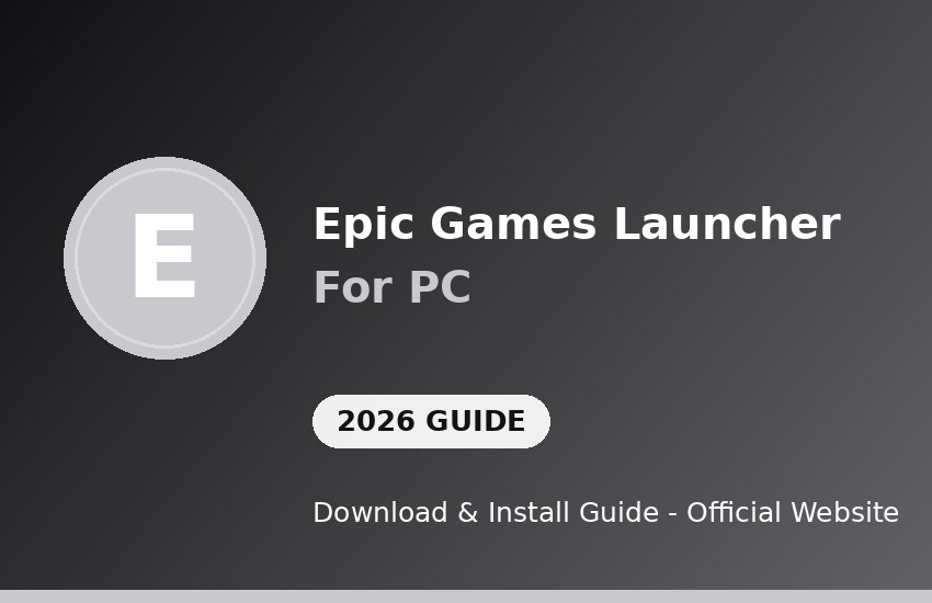 Epic Games Launcher for PC download and install on Windows