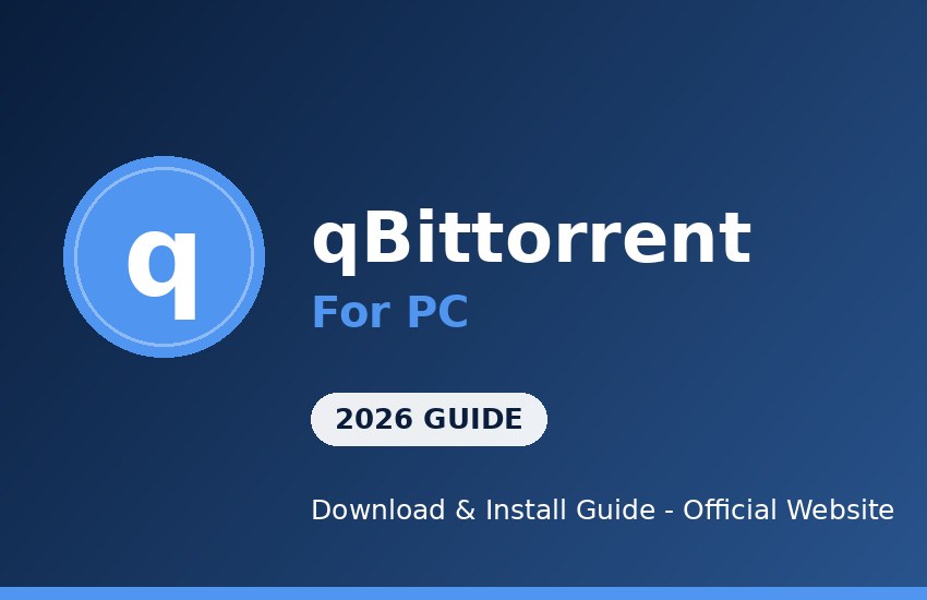 qBittorrent for PC download and install on Windows