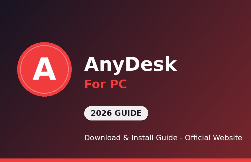 AnyDesk for PC download and install on Windows