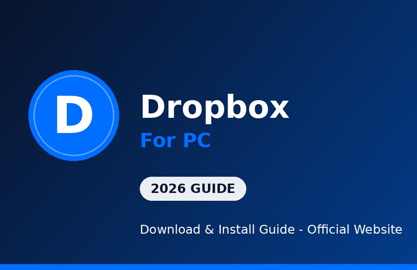 Dropbox for PC download and install on Windows