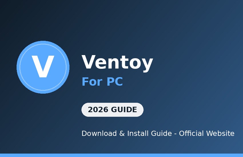 Ventoy for PC download and install on Windows