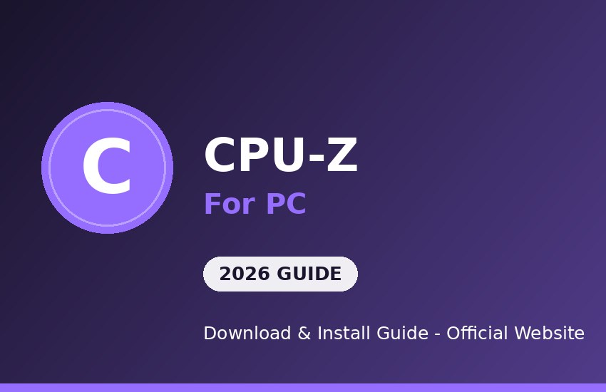 CPU-Z for PC download and install on Windows