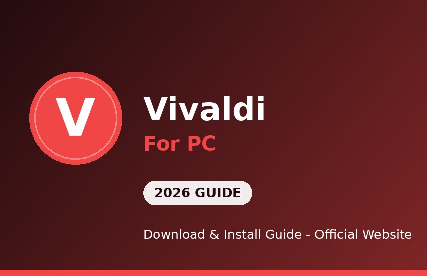 Vivaldi for PC download and install on Windows
