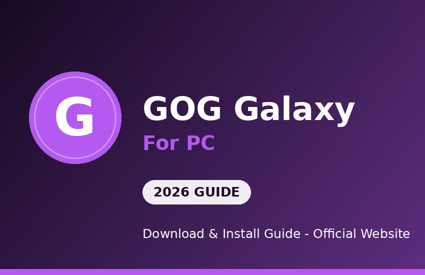 GOG Galaxy for PC download and install on Windows