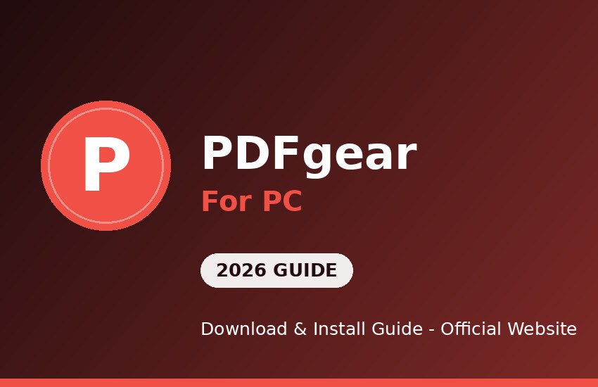 PDFgear for PC download and install on Windows