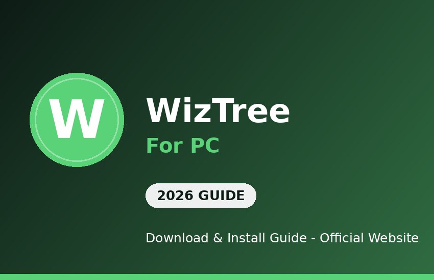 WizTree for PC download and install on Windows